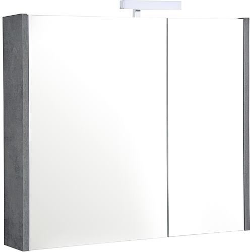 Mirror cabinet Akira 800x700x155mm with E-box Standard 9