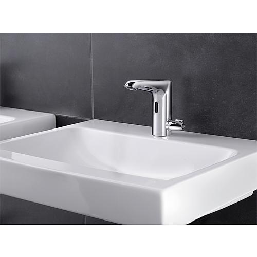 Schell washbasin mixer Xeris E-T HD-M with thermostat Anwendung 1