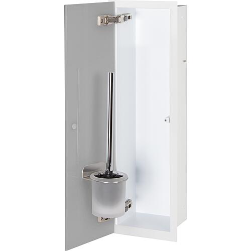 Built-in toilet unit Flat, enclosed 450, 1 glass door Standard 5