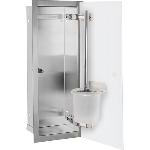 Built-in toilet unit Flat, enclosed 450, 1 glass door Standard 10