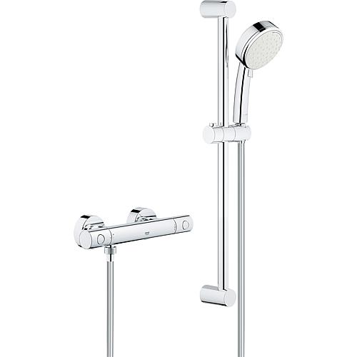 Kit de douche Tempesta C avec mitigeur thermostatique Grotherm 800 Cosmopolitan Standard 1