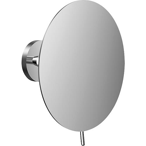 Cosmetic mirror emco round 3-way, adhesive adapter Ø: 200 mm