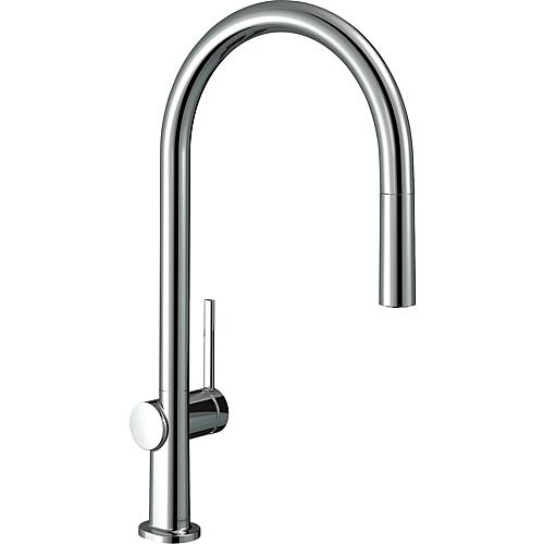 Spültischmischer Hansgrohe 210 Talis M54 mit herausziehbarem Auslauf Standard 1