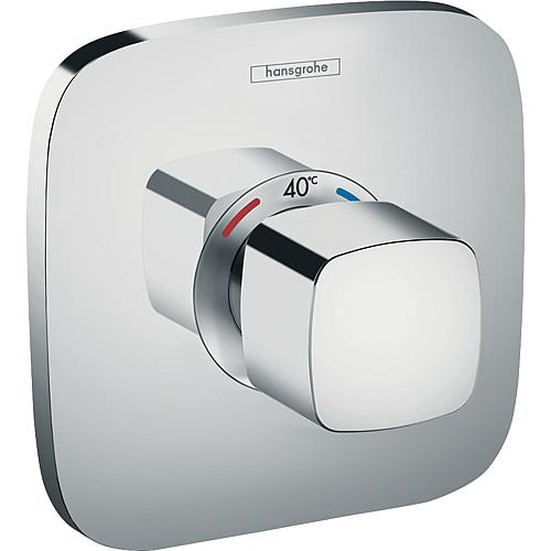 Flush-mounted thermostat Hansgrohe Ecostat E Highflow complete set chrome