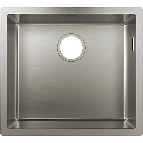 Undercounter sink Hansgrohe 500 S719-U500 basin WxD: 500x400 mm