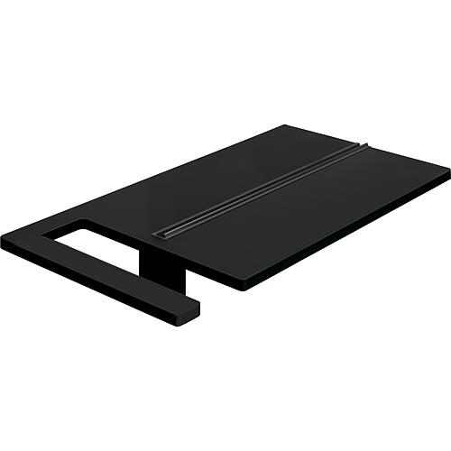 Shower Board Hüppe Select+ Black Edition BxTxH: 400 x 220 x 10 mm