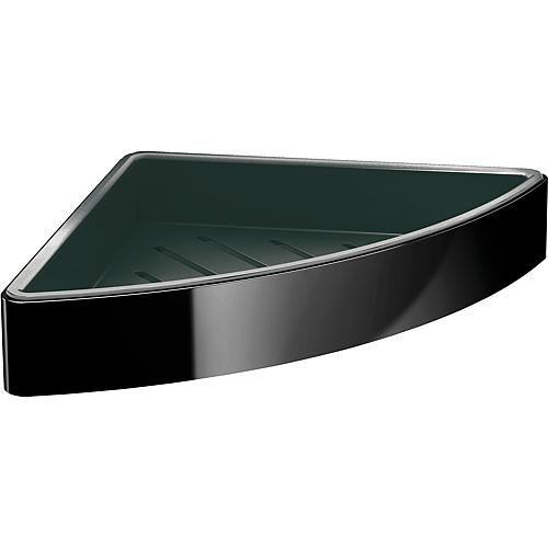 Porte-savon d´angle emco loft noir Standard 1