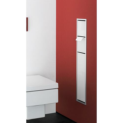 Built in container for WC, Asis, with 2 compartments and 1 door Anwendung 2