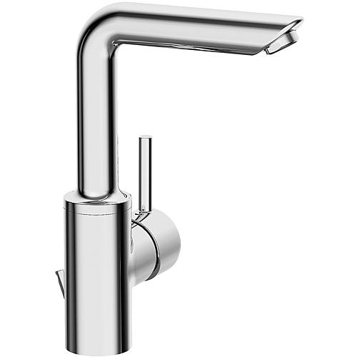 Mitigeur lavabo Hansavantis Style saillie 139 mm chrome bec pivotant