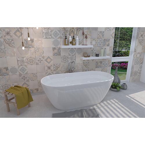 Baignoire îlot Duravit D-Neo, 2 inclinaisons dorsales Anwendung 1