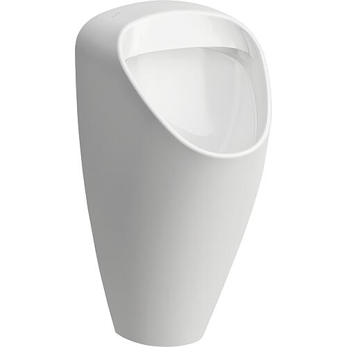 Absaug-Urinal Laufen caprino Plus, ohne elektronischer Steuerung, spülrandlos, Zulauf von hinten Standard 1