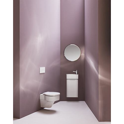 Laufen VAL washbasin base cabinet with washbasin made of ceramic Anwendung 1