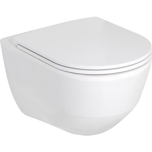 Pro toilet combi pack, rimless Standard 1