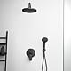 Idealrain head shower, Ø: 200 mm, matt black Anwendung 2