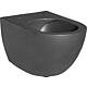 Combi-Pack Elanda Wand-Tiefspül-WC, schwarz matt, spülrandlos, mit WC Sitz softclose Standard 1