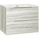 Bali washbasin base cabinet with washbasin made of mineral composite Standard 3