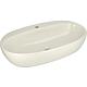 Counter washbasin Elanda 700x420 mm, ceramic, with tap hole, pearl