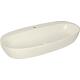 Counter washbasin Elanda, 900x440 mm, ceramic, with tap hole, pearl