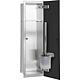 Built-in toilet unit Flat, enclosed 600, 1 glass door Standard 8