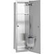 Built-in toilet unit Flat, enclosed 600, 1 glass door Standard 12