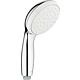 Hand-held shower set, Grohe Tempesta 100, 1 spray mode, Ø 100mm, chrome