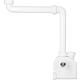 Washbasin flat space-saving siphon DN32(1 1/4")xØ32mm with cleaning opening, for furniture substructure