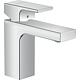 Washbasin mixer Hansgrohe 100 Vernis Shape projection 110 mm chrome with pull-rod drain set