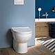 Duravit pedestal washdown toilet 1, rimless Anwendung 1