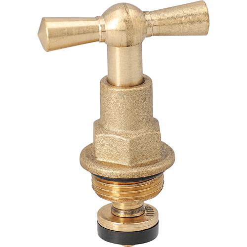 Toggle upper part DN10 (3/8"), brass bare