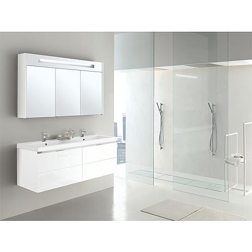 Bathroom furniture set Epic, with 4 front drawers Standard