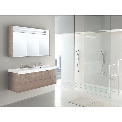 Bathroom furniture set Epic, with 4 front drawers Standard 3