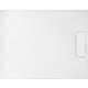 Shower tray Lendou 1000x35x800 mm with stone structure, mineral composite white matt drain 52 mm