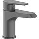 Washbasin mixer Tabay with clicker valve, graphite