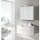 Bathroom furniture set EPIL series MBF matt white 2 drawers width 1060 mm