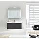 Enovi bathroom furnishing set, with 3 revolving doors Standard 2