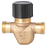 Circulation regulator valve ETA-Therm, 56°C to 58°C, DN15 (1/2”), ET flat-sealing