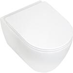 Pack combiné Evenes Aimera Compact WC suspendu Aimera Compact sans bride avec abattant WC Softclose