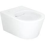 WC suspendu à fond creux Kureika lxhxp : 360x320x540 mm Sans bord de chasse Céramique blanche