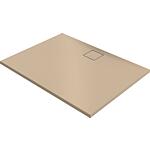 Hüppe EasyFlat rectangular shower tray Drain hole on the long side