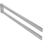 Towel rail System 900 Q 2-arm