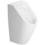 Urinals Duravit ME by Starck Inlet from behind rimless flush
