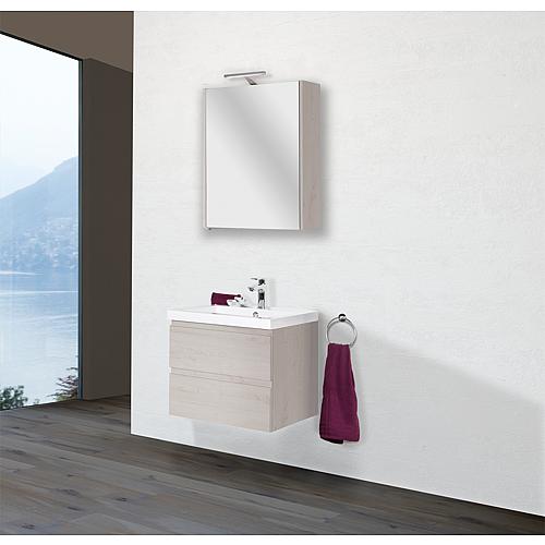 Bathroom furniture set Elai, 610 mm width Standard 1