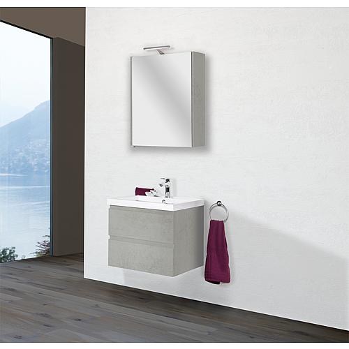 Bathroom furniture set Elai, 610 mm width Standard 3