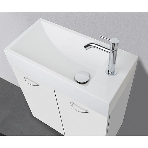 Bathroom furniture set ENISAR series MAS high-gloss white