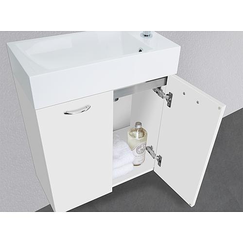 Bathroom furniture set ENISAR series MAS high-gloss white