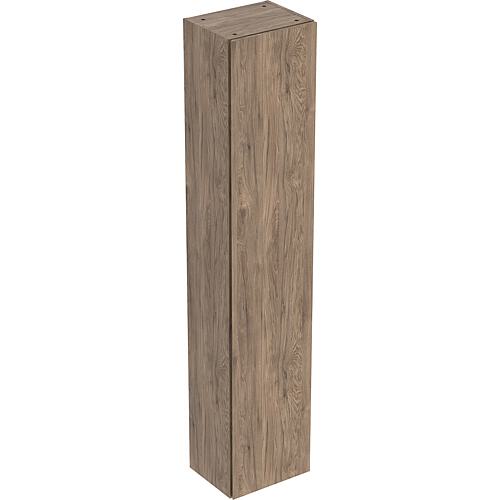 Tall cabinet Geberit iCon 360x1800x291 mm, walnut hickory