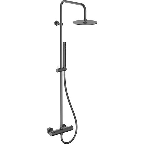 Colonne de douche Tabay avec thermostat graphite