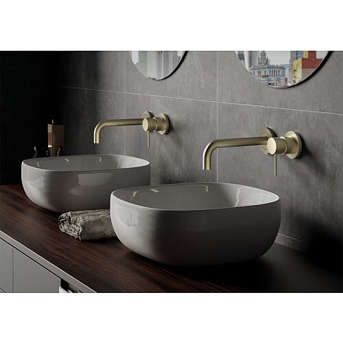 Comallo flush-mounted wall washbasin mixer Anwendung 1