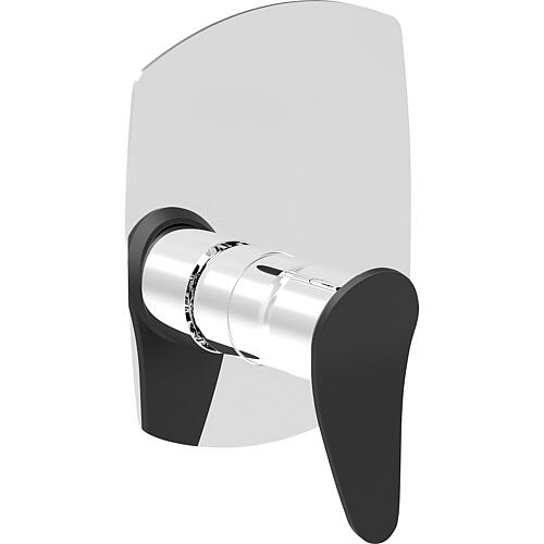 Flush-mounted shower mixer complete mounting set Sarcari Standard 1