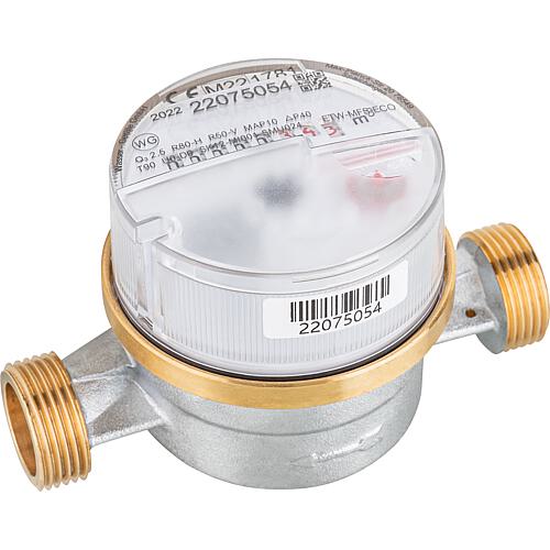 WW water meter ETW-ECO Qn 1.5, L 110mm DN15 (12") incl. calibration and Declaration of Conformity fee